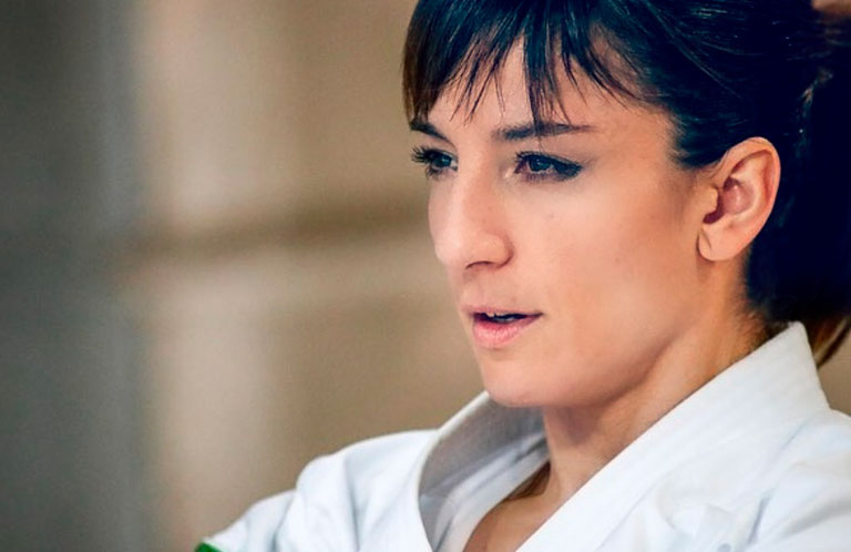 Sandra Sánchez, campeona del mundo de karate